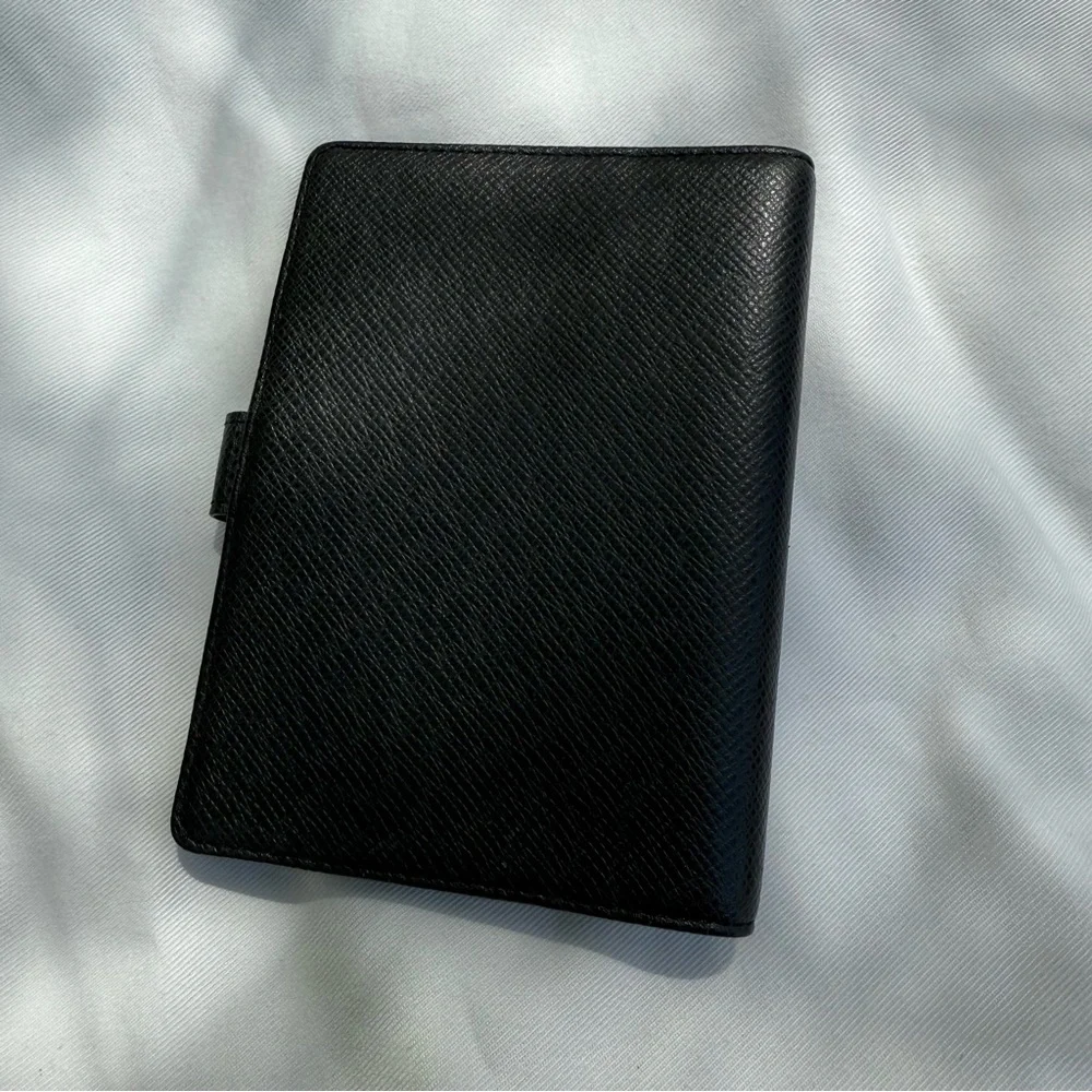 Louis Vuitton Taiga Leather Agenda Notebook Cover Agenda PM Authentic